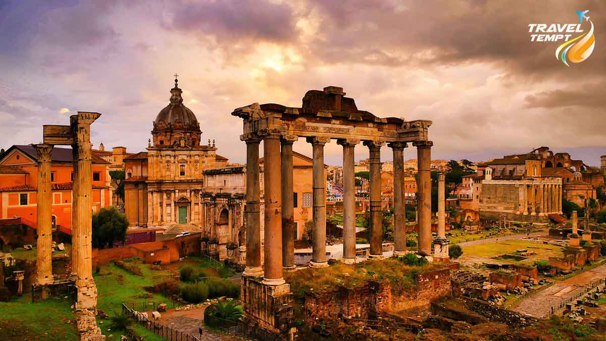 Attractions-In-Rome-Roman Forum